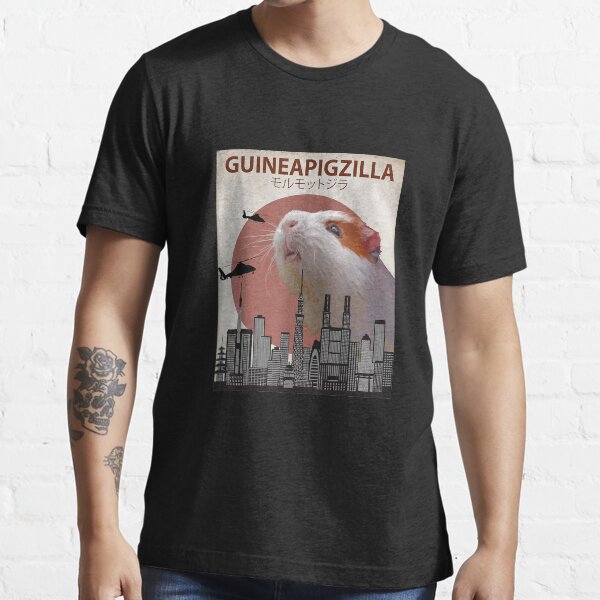 Guineapigzilla Funny Guinea Pig Essential T-Shirt