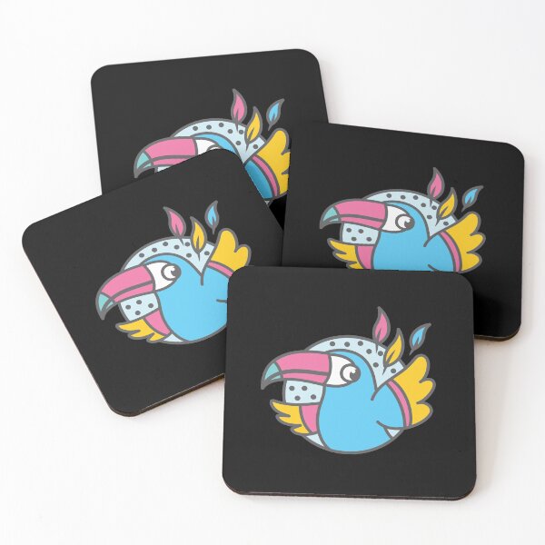 Item preview, Super cute circle Toucan designed and sold by jazzydevil.