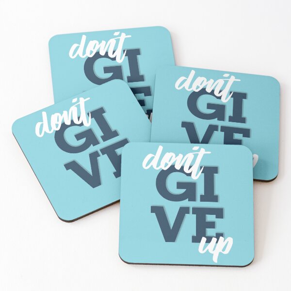 Item preview, Don't Give Up designed and sold by belle de journ.