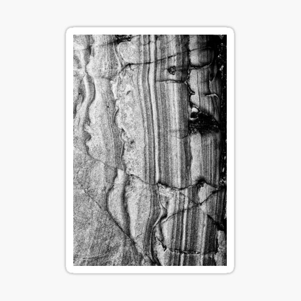 Sand Tafoni 2 Bean Hollow State Beach Sticker