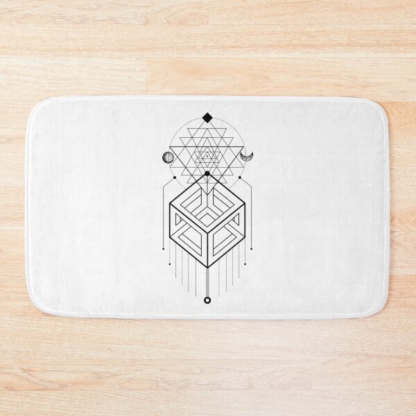 Item preview, Geometric Esoteric Moon designed and sold by SzilviaHDesign.