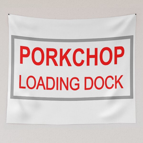 Item preview, porkchop loading dock lounge designed and sold by woollymonkey.