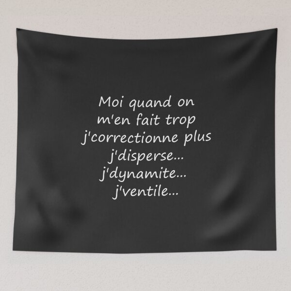 Item preview, Tontons Flingueurs - J'dynamite J'disperse J'ventile designed and sold by KittyLook.