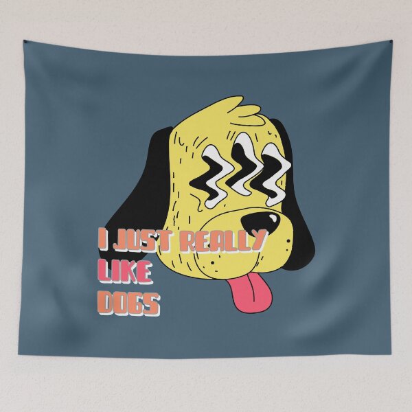 Item preview, I Just Really Like Dogs designed and sold by The Full Cart.