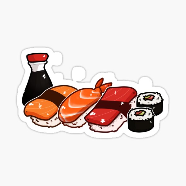 Sushi Sticker Sheet Bundle – Raychoo Studios