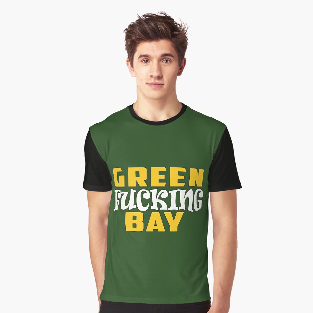 green fucking bay packers t-shirt Essential T-Shirt for Sale by