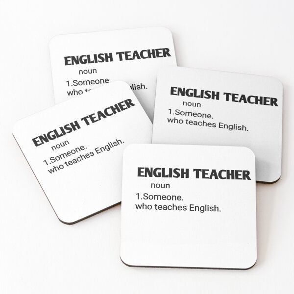 Item preview, Funny english teacher définition gift designed and sold by MouhamedMadani.