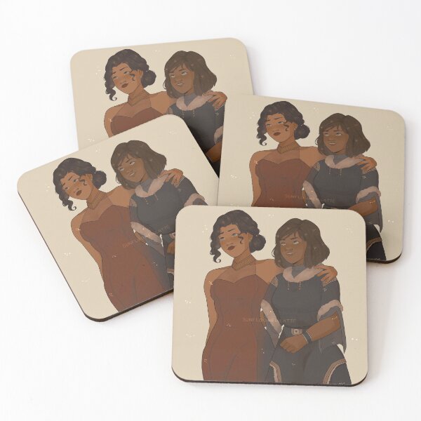 Item preview, korra & asami designed and sold by sunfloower.