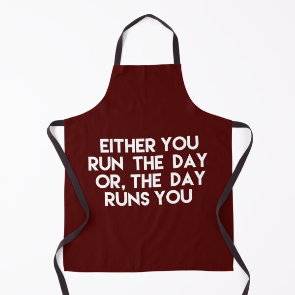 Item preview, Either You The Day Or The Day Runs You Motivational quotes designed and sold by Ani1111.