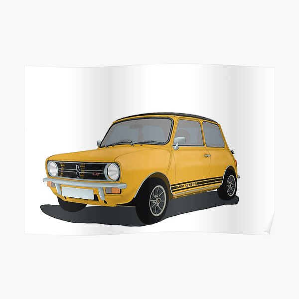 Mini Clubman Poster For Sale By Josh Draws Redbubble