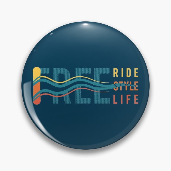 Item preview, Free Ride. Free Style. Free Life. Typography design designed and sold by lents.