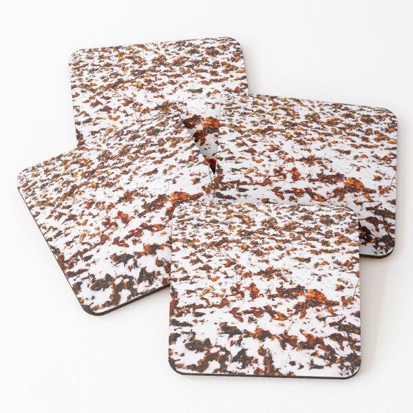 Item preview, First snow, natural background, autumn meets winter  designed and sold by helenkaiy.