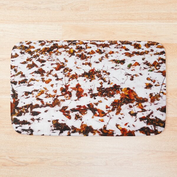 Item preview, First snow, natural background, autumn meets winter  designed and sold by helenkaiy.