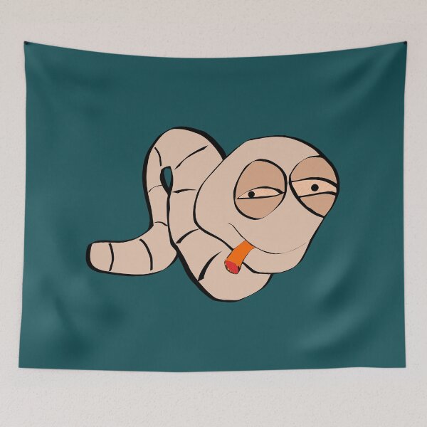 Item preview, funny earthworm designed and sold by hayamahsud.