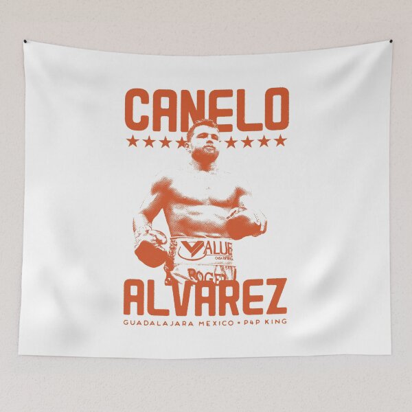 Item preview, Saul "CANELO" Alvarez vintage boxing poster designed and sold by gerardgraphics.