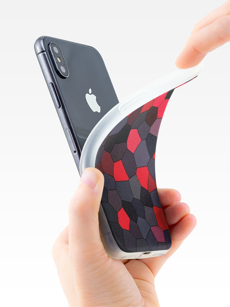 Thumbnail 4 of 5, iPhone Case, Colorful Fancy Pattern designed and sold by MagicSpread.