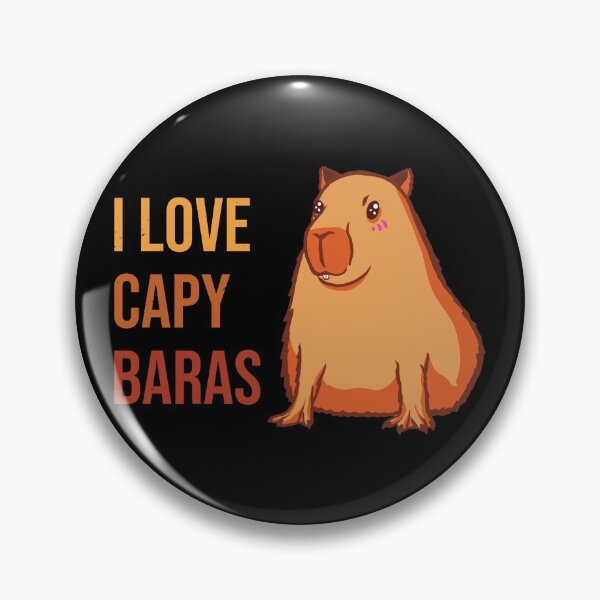 Item preview, I Love Capybaras Retro Vintage Capybara Gifts designed and sold by leofel.