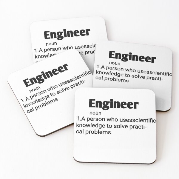 Item preview, Funny engineer définition gift designed and sold by MouhamedMadani.