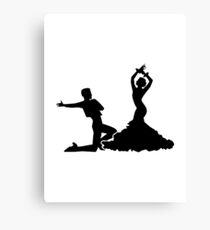 Flamenco Canvas Print