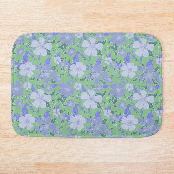 Blooming blooms Bath Mat