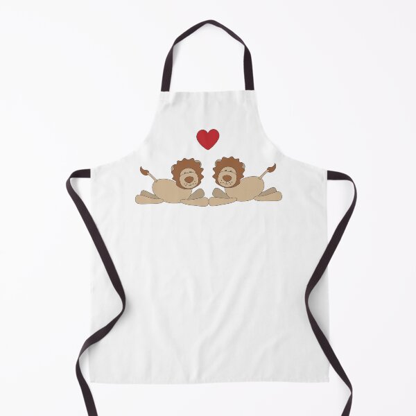Item preview, Couple of cute cartoon lions in love designed and sold by EngineerGoC.