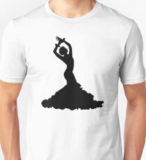 Flamenco woman Unisex T-Shirt