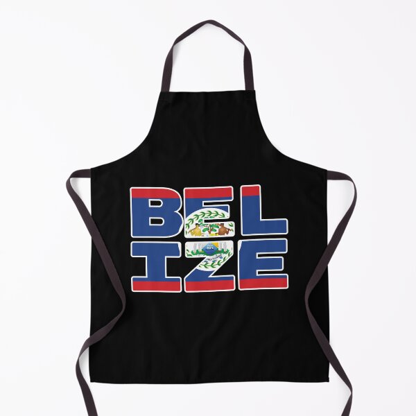 Item preview, Belize Flag Text designed and sold by OldDannyBrown.