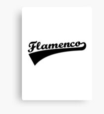 Flamenco Canvas Print