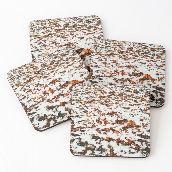 Item preview, First snow, natural background, autumn meets winter  designed and sold by helenkaiy.