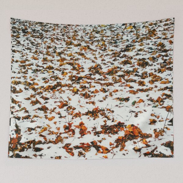 Item preview, First snow, natural background, autumn meets winter  designed and sold by helenkaiy.