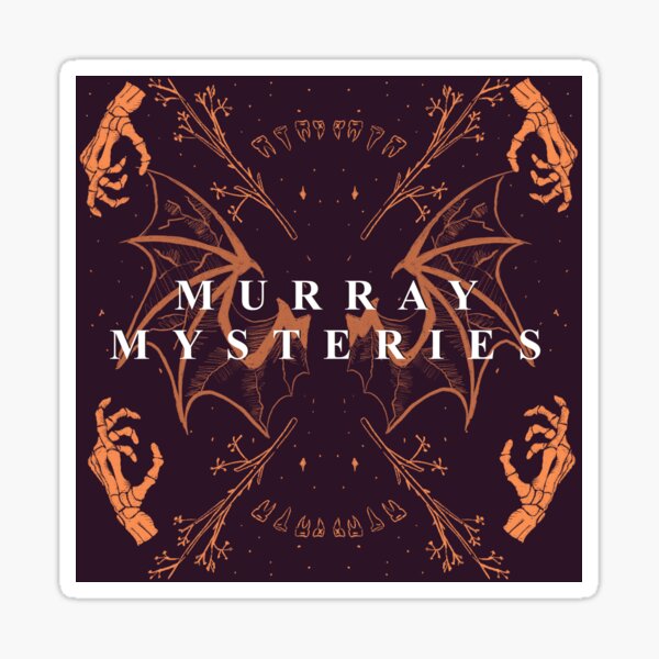 Murray Mysteries Logo Sticker