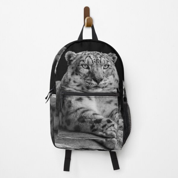 Vista previa del artículo con la obra «Leopardo de nieve», diseñado y vendido por Floralglow.