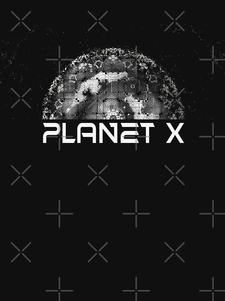 "Space Age Astronomy Art X Brand Logo" Tshirt by