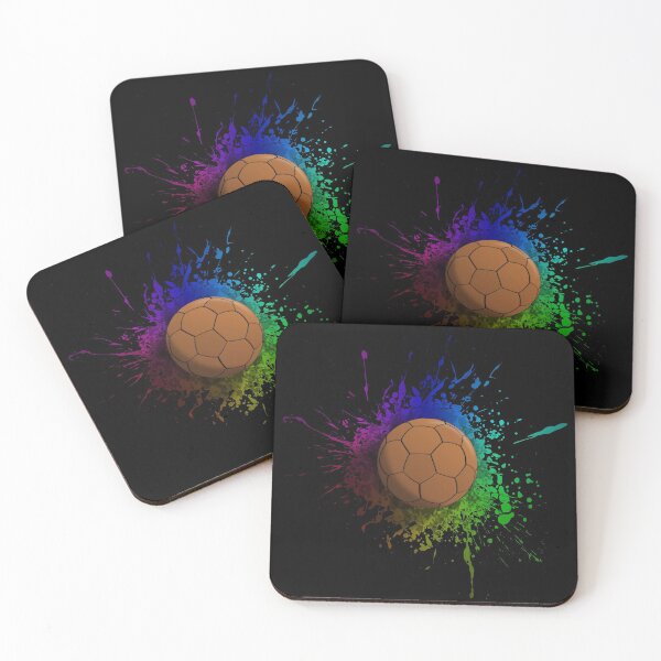 Item preview, Splatter rainbow Handball designed and sold by jc007.