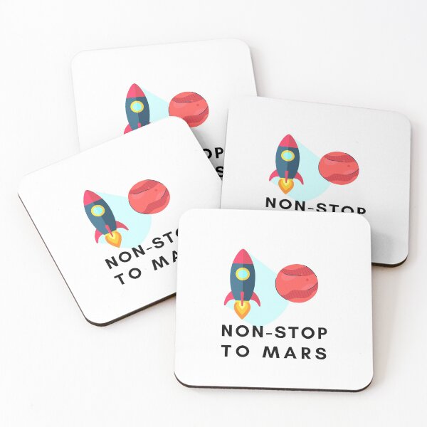 Item preview, Non-stop to Mars designed and sold by ActRightToday.