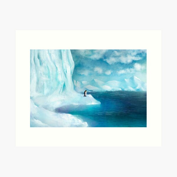 Antarctica Art Print