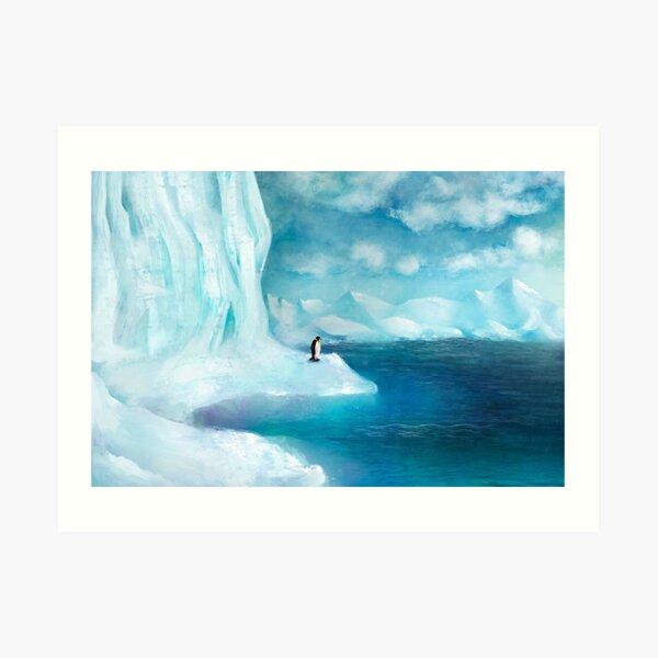 Antarctica Art Print