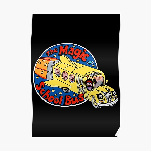 Picture Poster Abstract Art Large Framed Print Weird Chicken People on a Bus