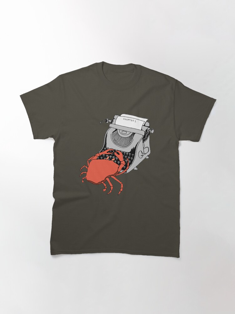 Alternate view of Crab Writer Classic T-Shirt