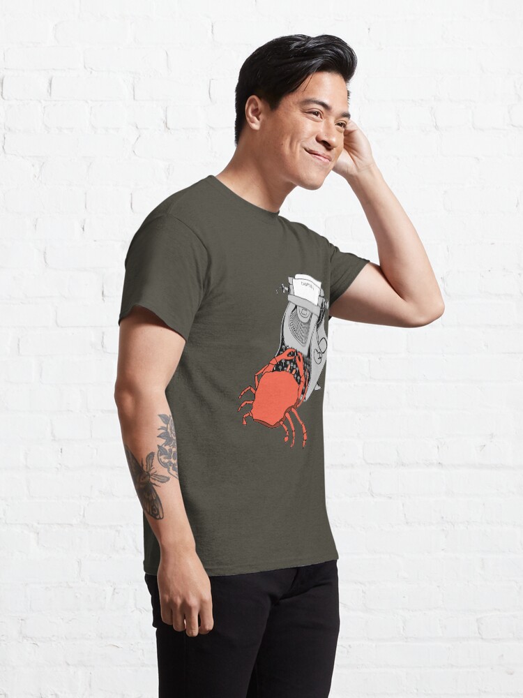Alternate view of Crab Writer Classic T-Shirt