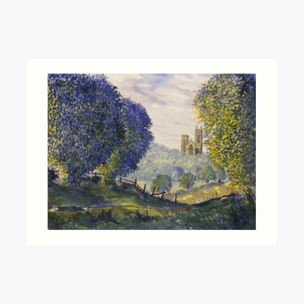 Bridlington Priory from Woldgate Art Print