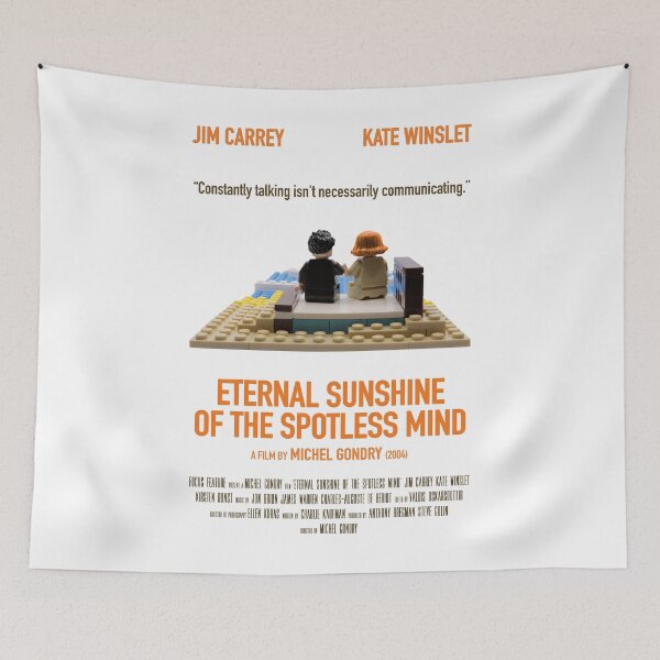 Item preview, Eternal Sunshine of the spotless mind by Michel Gondry 2004 Alternative classic cult movie poster art designed and sold by cinemadnesshirt.