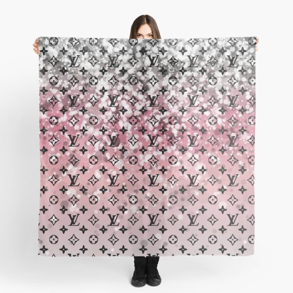 Louis gray pink glitter Scarf