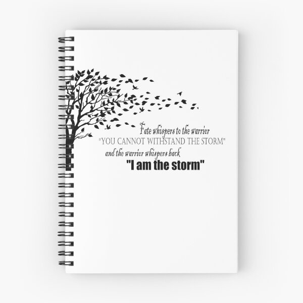 Item preview, I Am The Storm designed and sold by PhantasyAandD.