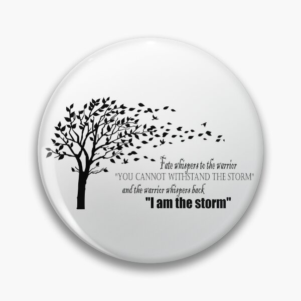 Item preview, I Am The Storm designed and sold by PhantasyAandD.