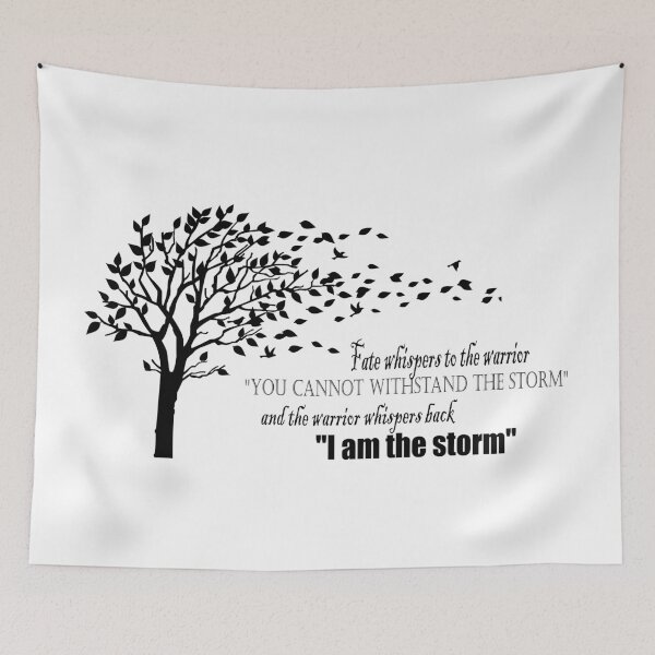 Item preview, I Am The Storm designed and sold by PhantasyAandD.