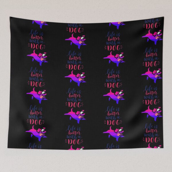 Item preview, life is better with a dog designed and sold by hamdellah.