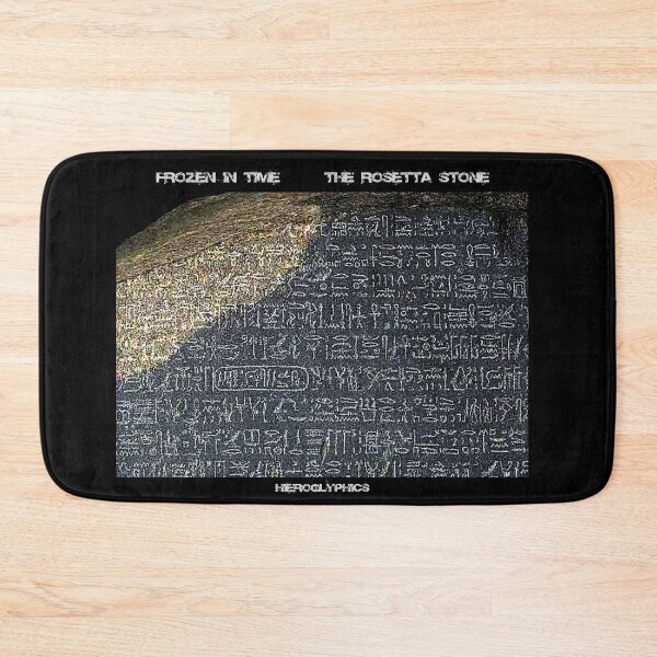 Item preview, ROSETTA STONE : Vintage Egyptian Hieroglyphics Print designed and sold by posterbobs.