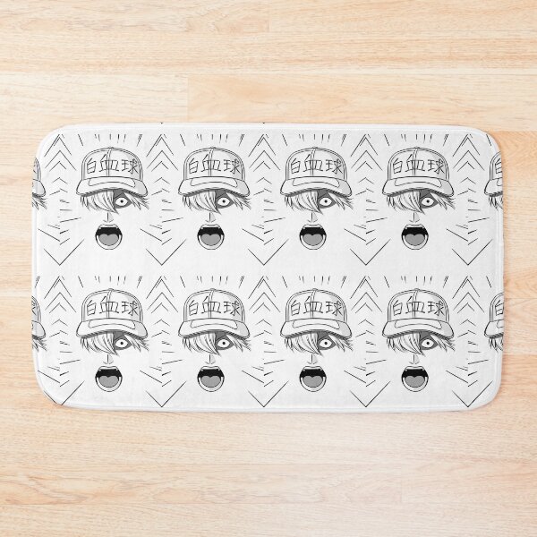 Item preview, White Blood Cell Face from Cells at Work designed and sold by Anime Access.