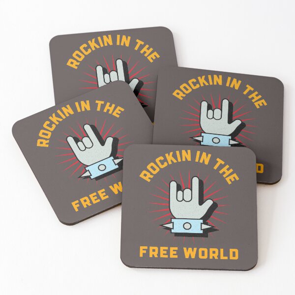 Item preview, Rockin In The Free World funny designed and sold by CoolandVibrant.